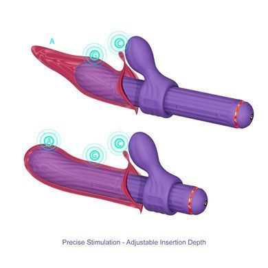 Вибратор Otouch Magic Stick S1 Plus - Purple SO9438 фото