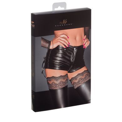 Шортики с мокрым эффектом Noir Handmade F138 Powerwetlook shorts, L SX0025 фото