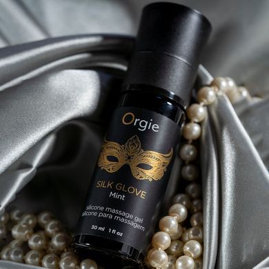 Набор для жемчужного массажа Orgie &ndash; Pearls Lust Massage (30 мл), силиконовый гель, ожерелье SX1536 фото