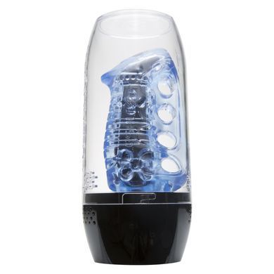 Мастурбатор Fleshlight Fleshskins Grip Blue Ice, надежная фиксация на руке, отлично для пар и минета F16623 фото