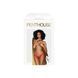 Трусики-тонг Penthouse Dangerous Darling S/M Red, кружево, высокая посадка, вырез спереди, бантик SO6495 фото 3