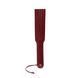 Двусторонний паддл Liebe Seele Wine Red Spanking Paddle, натуральная кожа SO9456 фото 1