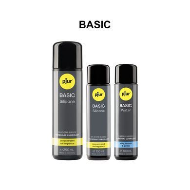 Силиконовая смазка pjur Basic Silicone 100 мл, лучшее цена/качество, идеальна для новичков PJ10270 фото