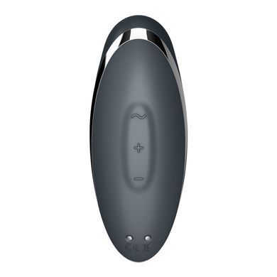 Вибростимулятор-пульсатор Satisfyer Tap & Climax 2 Grey, эффект постукивания пальцем SX2184 фото