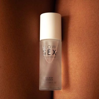 Силиконовый гель для массажа всего тела Bijoux Indiscrets Slow Sex Full body massage SO5905 фото